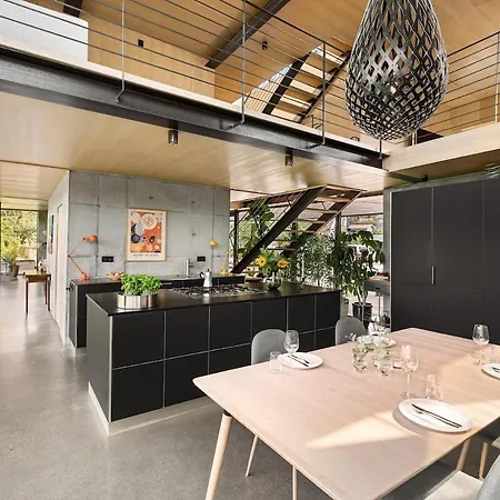 Stylish Industrial House With Nordic Interior Villa